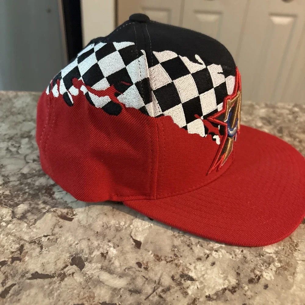 Mitchell & Ness Philadelphia 76ers Checkered Snapback Hat‎ 2018 VGUC